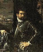 Lodovico Carracci Portrait of Carlo Alberto Rati Opizzoni in Armour Sweden oil painting artist